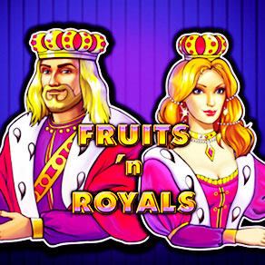 Симулятор аппарата Fruits'n'Royals (Фрукты и Короли) производства Novomatic в хорошем качестве и на денежные ставки в